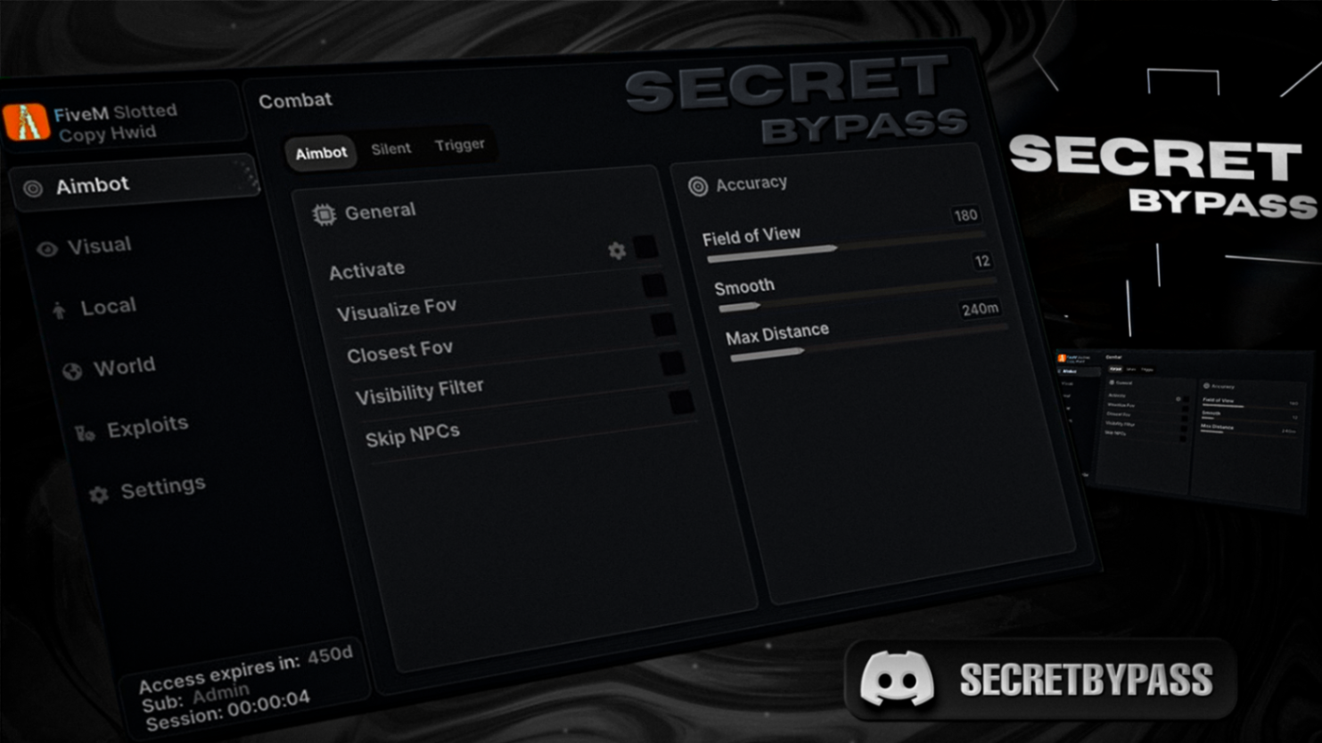 SECRET EXTERNAL + BYPASS ADVANCED